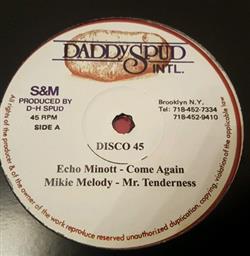 Download Echo Minott Mikie Melody - Come Again Mr Tenderness