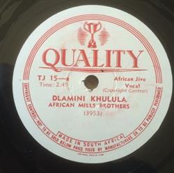 Download African Mills Brothers - Dlamini Khulula Manenkazi