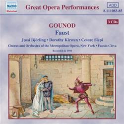 Download Gounod, Björling, Kirsten, Siepi, Cleva - Faust