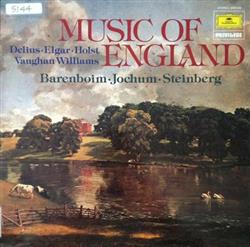 Download Delius Elgar Holst Vaughan Williams Barenboim Jochum Steinberg - Music Of England