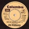 last ned album Iris Williams - What Am I Supposed To Do