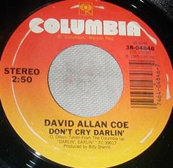 Download David Allan Coe - Dont Cry Darlin