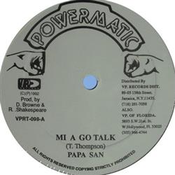 Download Papa San - Mi A Go Talk Dem A Tan