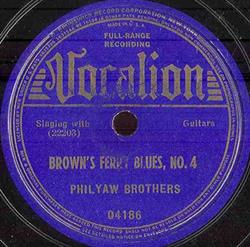 Download Philyaw Brothers - Browns Ferry Blues No4 Bring Back My Blue Eyed Sweetheart