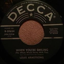 Download Louis Armstrong - When Youre Smiling The Whole World Smiles With You Nobody Knows The Trouble Ive Seen