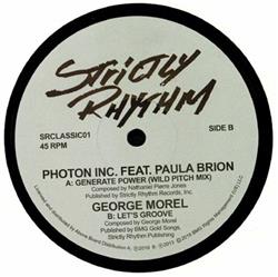 Download Photon Inc Feat Paula Brion George Morel - Generate Power Lets Groove