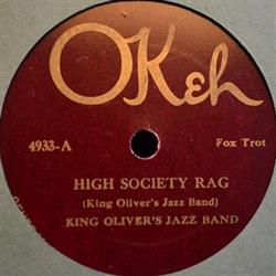 Download King Oliver's Jazz Band - High Society Rag Snake Rag