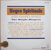 lataa albumi The Staple Singers - Negro Spirituals And Gospelsongs