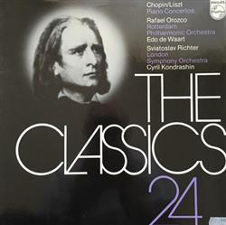 Download Chopin Liszt Rafael Orozco, Rotterdam Philharmonic Orchestra, Edo de Waart Sviatoslav Richter, London Symphony Orchestra, Cyril Kondrashin - Piano Concertos