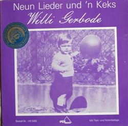 Download Willi Gerbode - Neun Lieder Undn Keks