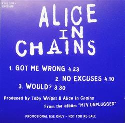 Download Alice In Chains - Got Me Wrong