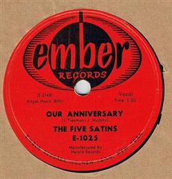 Download The Five Satins - Our Anniversary Pretty Baby