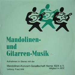 Download MandolinenKonzertGesellschaft Herne 1924 e V - Mandolinen Und Gitarren Musik