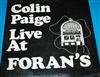 last ned album Colin Paige - Live At Forans