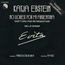 Download Katja Ebstein - No Llores Por Mi Argentina