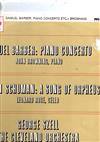 escuchar en línea Samuel Barber, William Schuman, The Cleveland Orchestra, George Szell - Concerto For Piano And Orchestra Op 38 A Song Of Orpheus