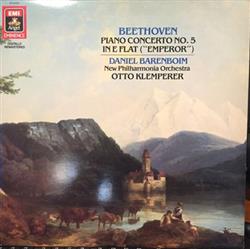 Download Beethoven Daniel Barenboim Otto Klemperer, New Philharmonia Orchestra - Piano Concerto No 5 In E Flat Emperor