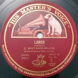 Download C WhitakerWilson Gatty Sellars - Largo The Lost Chord