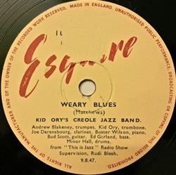 Download Kid Ory's Creole Jazz Band - Savoy Blues Weary Blues