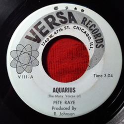 Download Pete Raye - Aquarius Yesterday When I Was Young