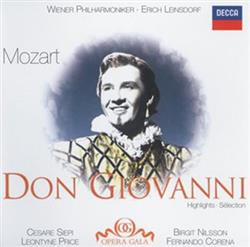 Download Mozart, Cesare Siepi, Birgit Nilsson, Leontyne Price, Fernando Corena, Wiener Philharmoniker, Erich Leinsdorf - Don Giovanni K527 highlights