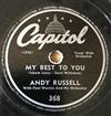 lytte på nettet Andy Russell With Paul Weston And His Orchestra - My Best To You Anniversary Song