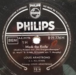 Download Louis Armstrong US AllStars - Mack The Knife Back OTown Blues