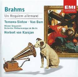 Download Johannes Brahms Herbert von Karajan, Orchestre Philharmonique De Berlin - Un Requiem Allemand