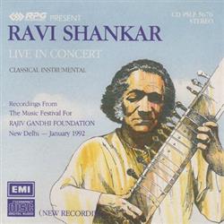 Download Ravi Shankar - Live In Concert