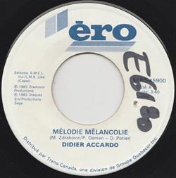 Download Didier Accardo - Mélodie Mélancolie