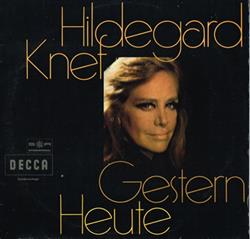 Download Hildegard Knef - Gestern Heute