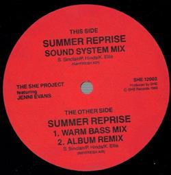 Download The She Project Featuring Jenni Evans - Summer Reprise