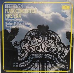 Download Beethoven Wilhelm Kempff Berliner Philharmoniker Ferdinand Leitner - Pianoconcerten Nrs 2 4