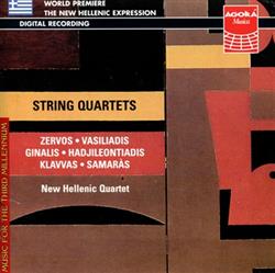 Download Zervos, Vasiliadis, Ginalis, Hadjileontiadis, Klavvas, Samaràs New Hellenic Quartet - String Quartets VolI