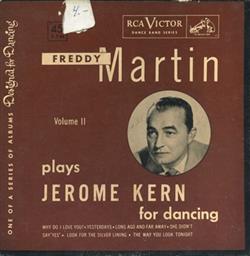 Download Freddy Martin - Freddy Martin Plays Jerome Kern For Dancing Volume II