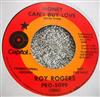 Roy Rogers - Money Cant Buy Love You And Me Against The World